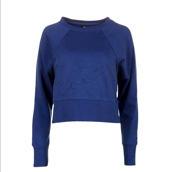 🆕 Nike Women’s Dry Fleece Sweater - Picture 1 of 6